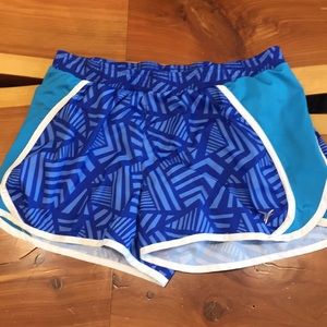 Blue Running Shorts